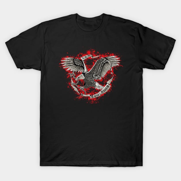 Stronger Eagle T-Shirt by JORDYGRAPH